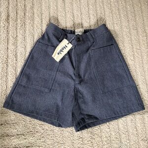 Noble denim shorts